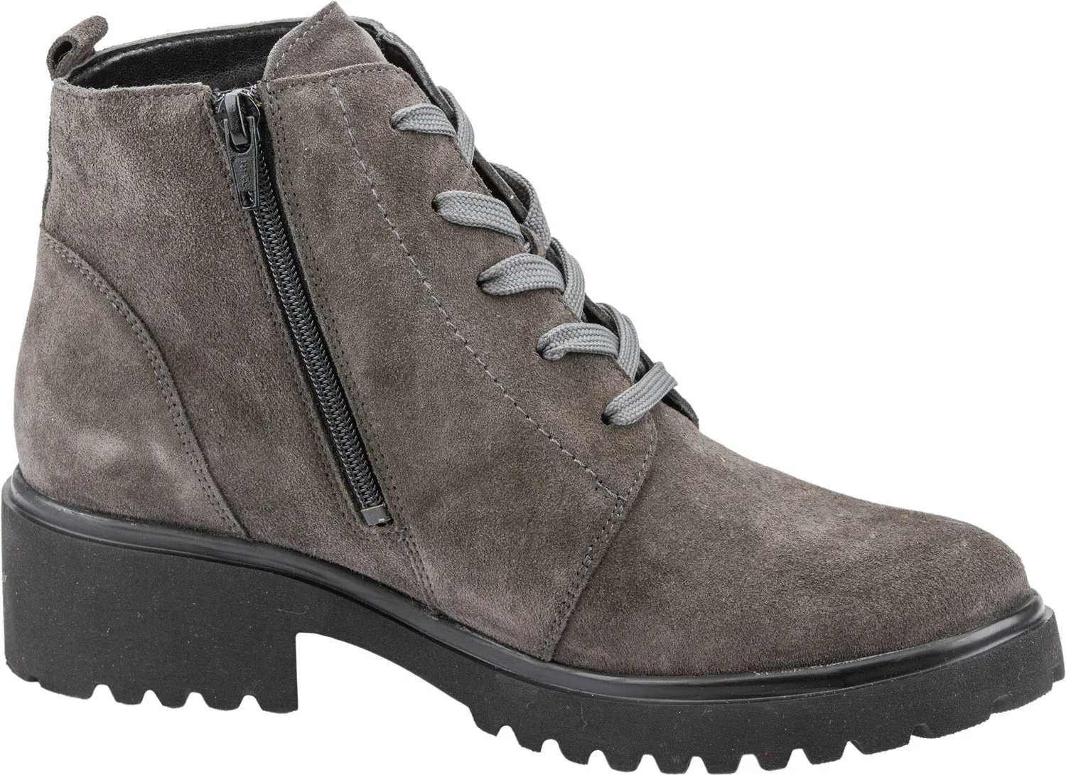 Waldlaufer 716807 195 052 H-Luise Carbon Womens Wide Fitting Ankle Boots