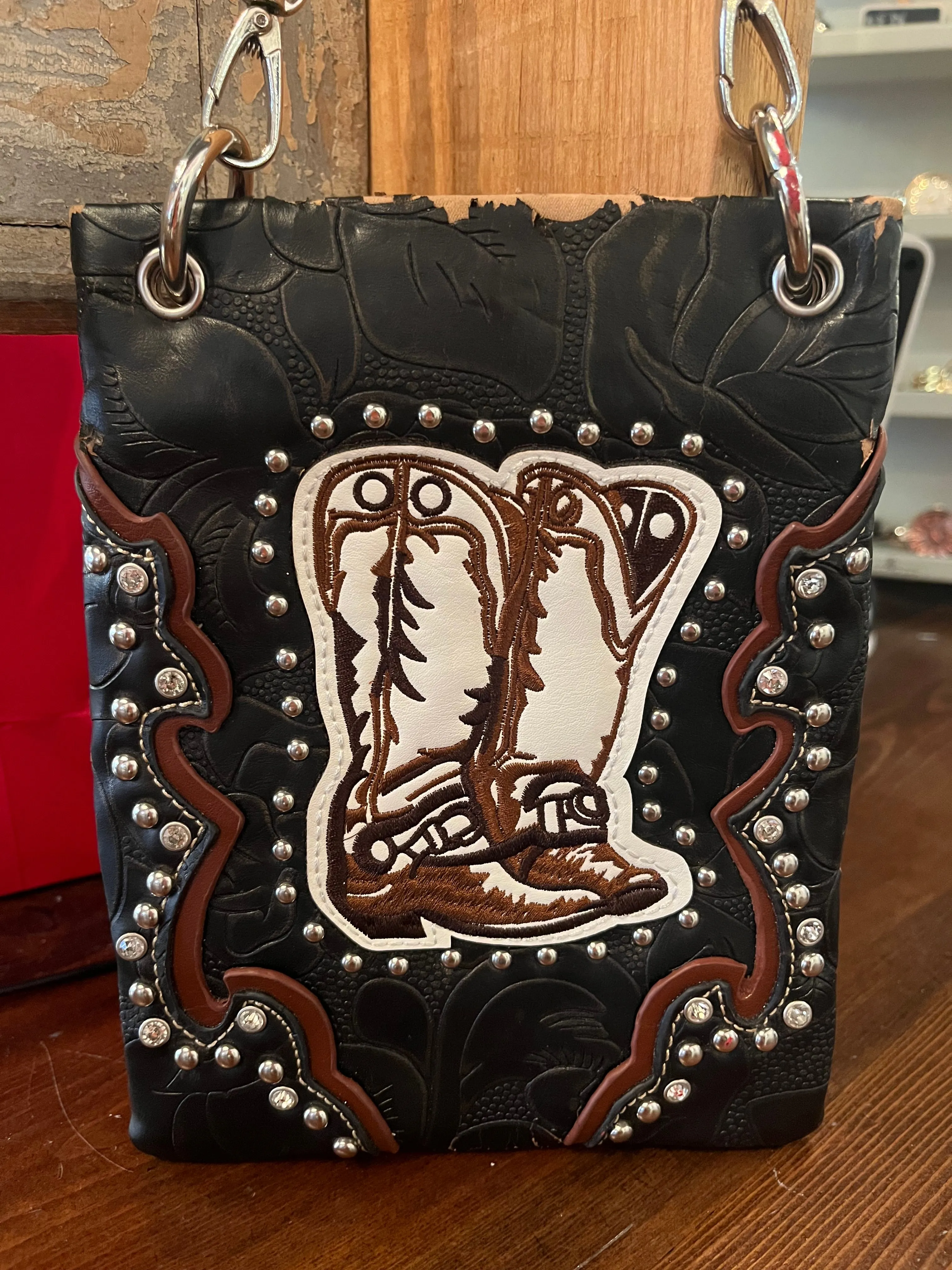 Western Bling Crossbody Purse