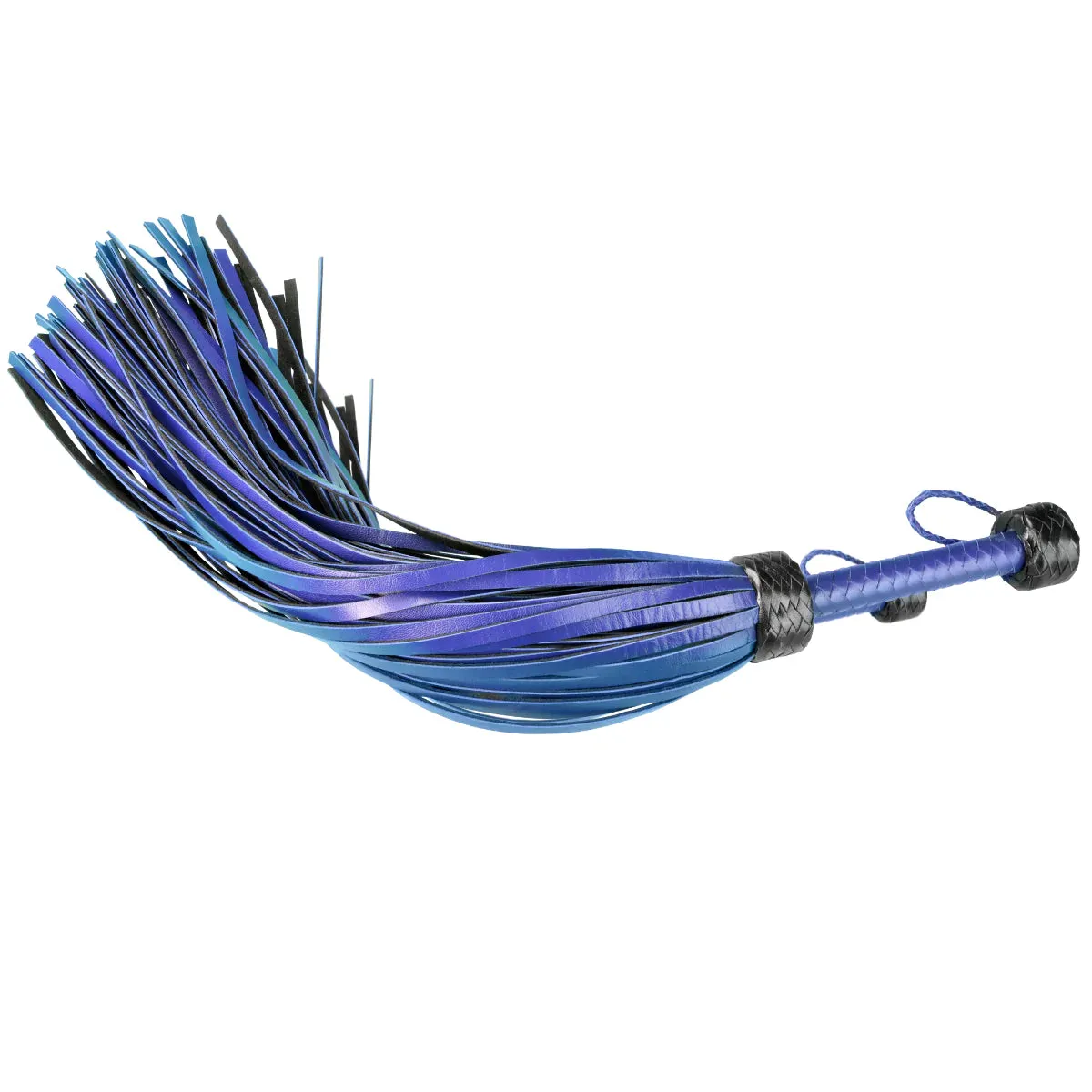 Whip - Leather 30" Heavy Duty Mop 72 fall Flogger (3 color Options)