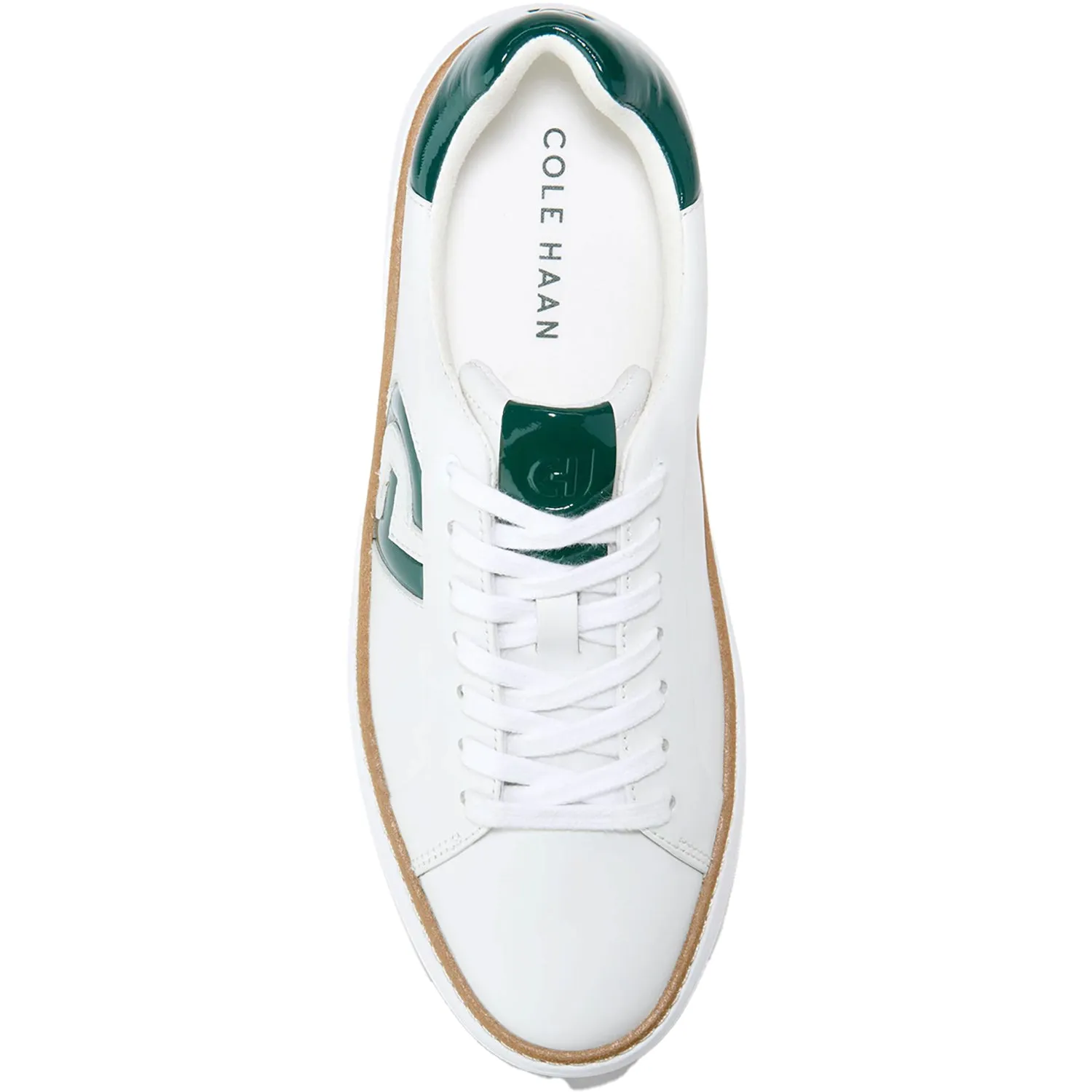 Women's Cole Haan GrandPro Topspin Sneaker Optic White/Ponderosa Leather