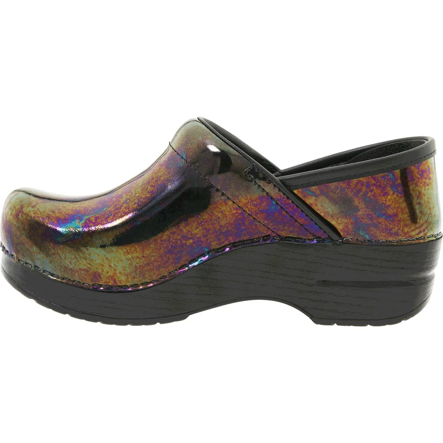 Women's Dansko Professional Clog Petrol Patent Leather