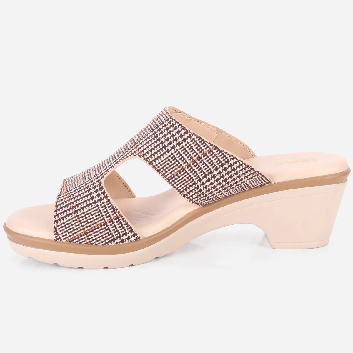 Womens "BERENIKE" Open Toe Block Heel Sandals